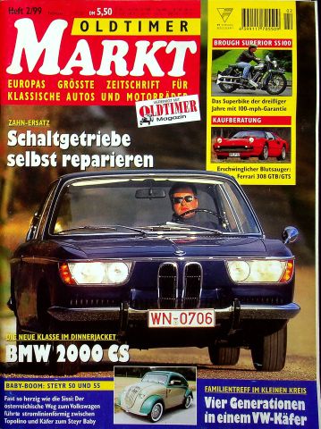 Deckblatt Oldtimer Markt (02/1999)